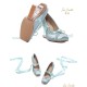 Iris Corolla Demi Ballet Stye Wedge Shoes(Reservation/4 Colours/Full Payment Without Shipping)